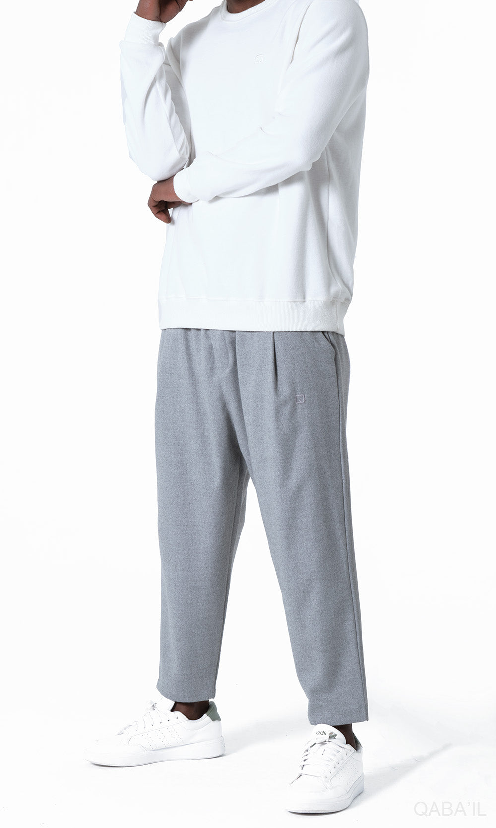 QL Classik Winter Sarouel in Light Grey