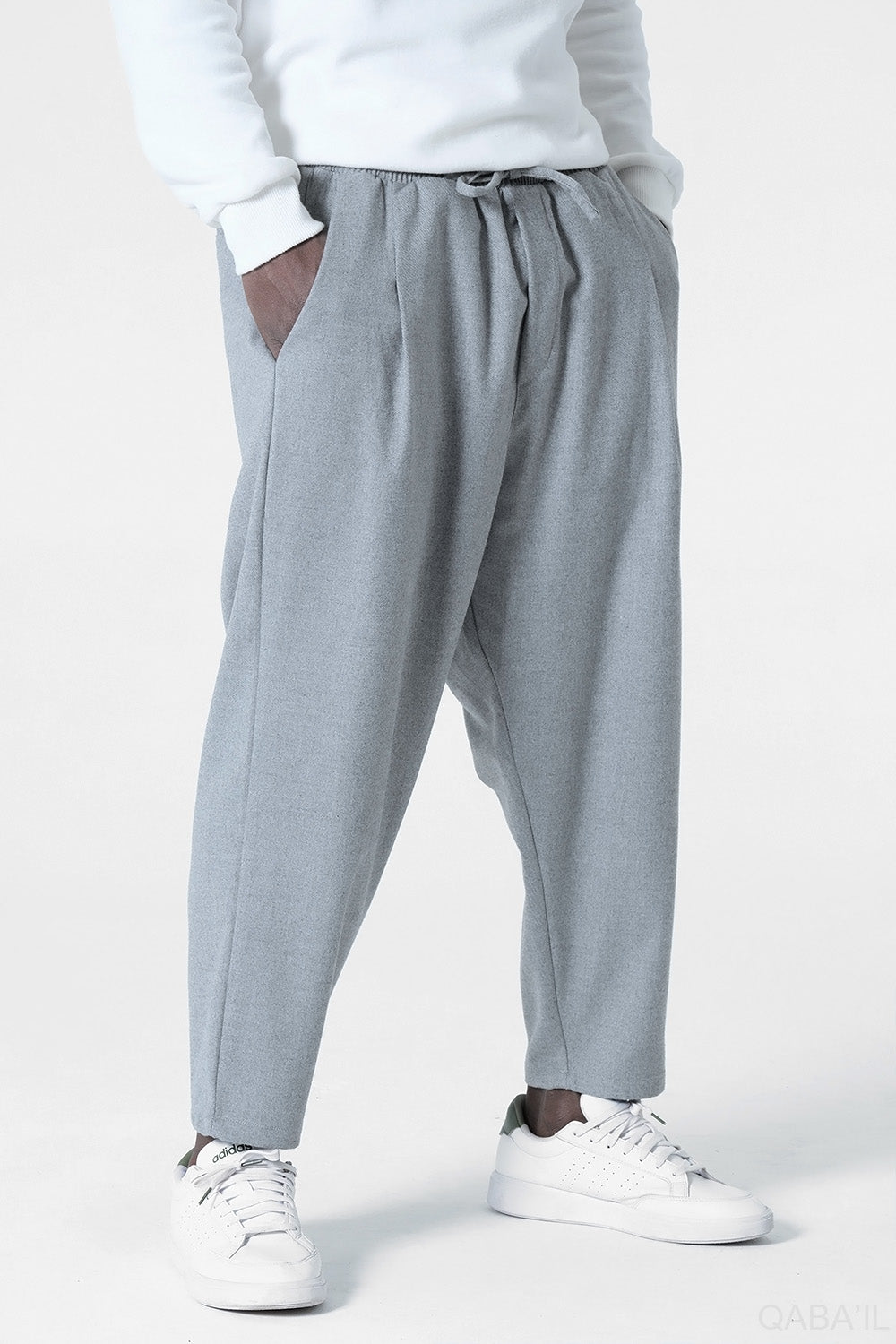 QL Classik Winter Sarouel in Light Grey