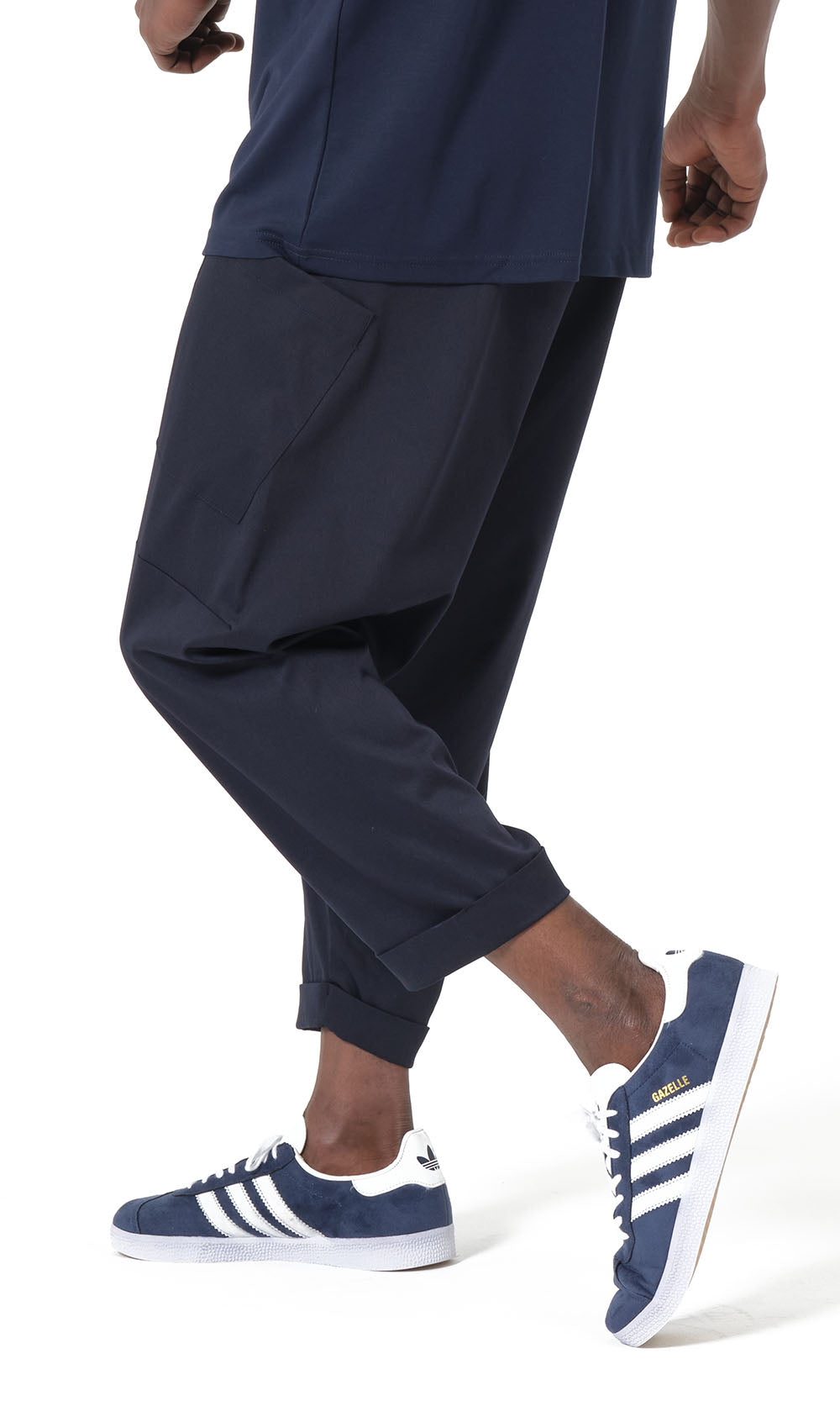 QTS1012 Design S26 Sarouel in Navy
