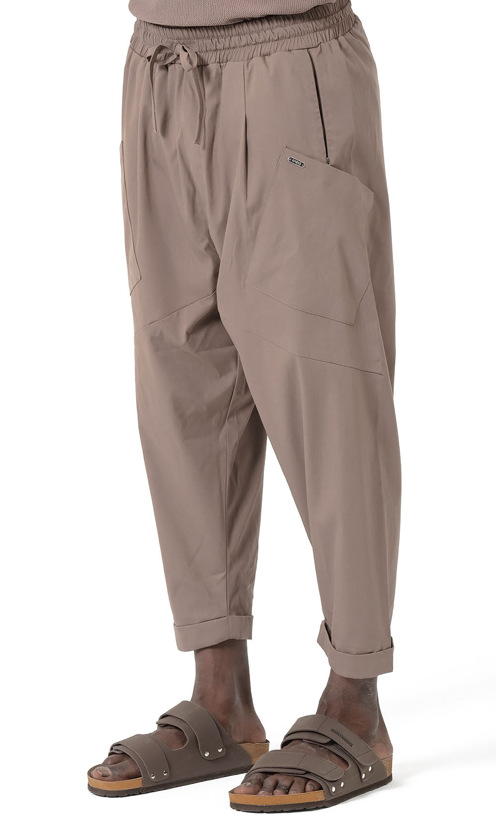 QTS1012 Design S26 Sarouel in Taupe