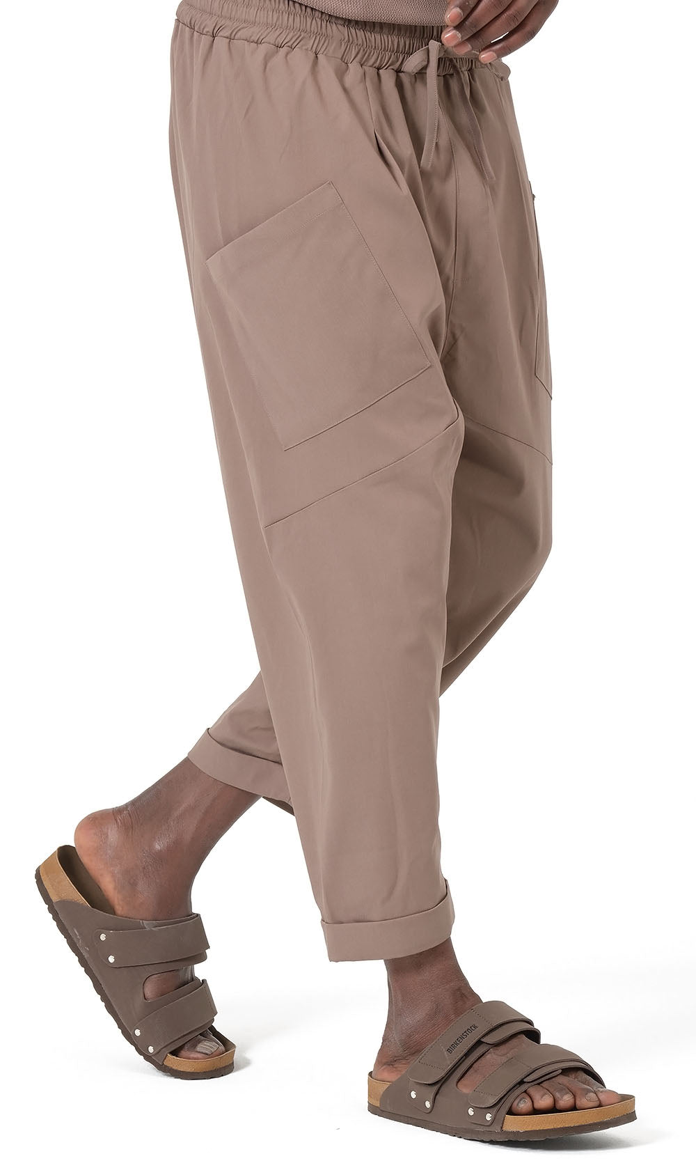 QTS1012 Design S26 Sarouel in Taupe