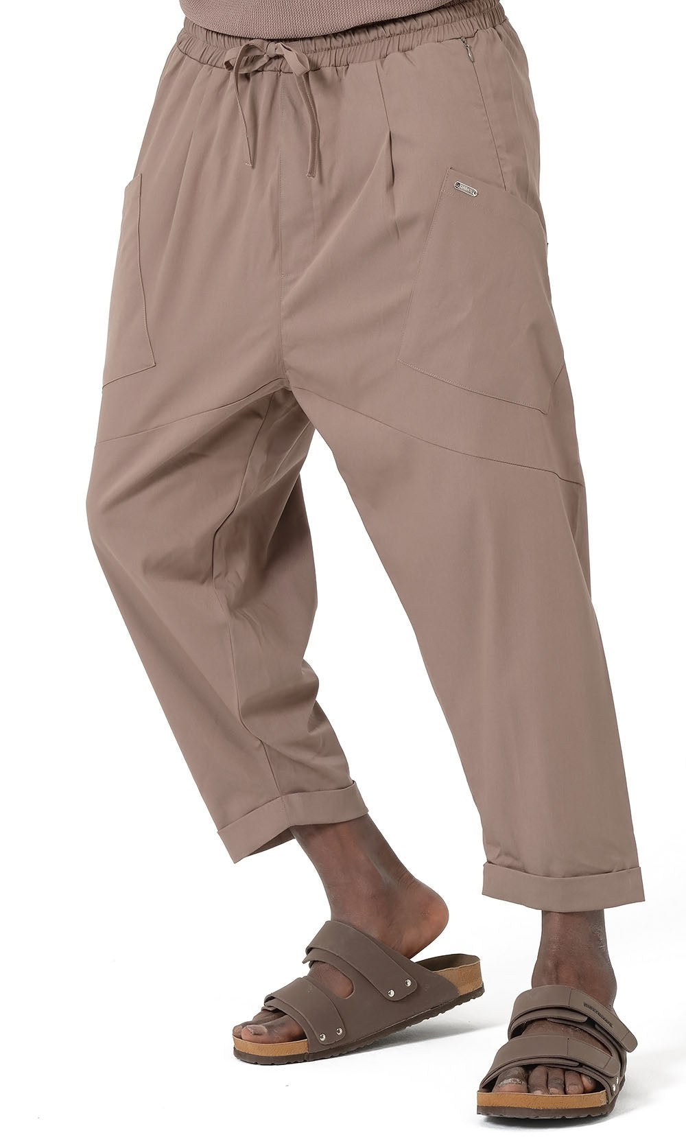 QTS1012 Design S26 Sarouel in Taupe