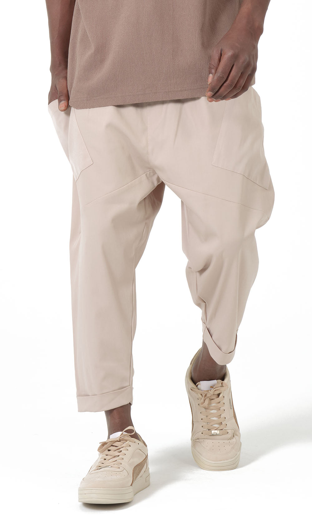 QTS1012 Design S26 Sarouel in Beige