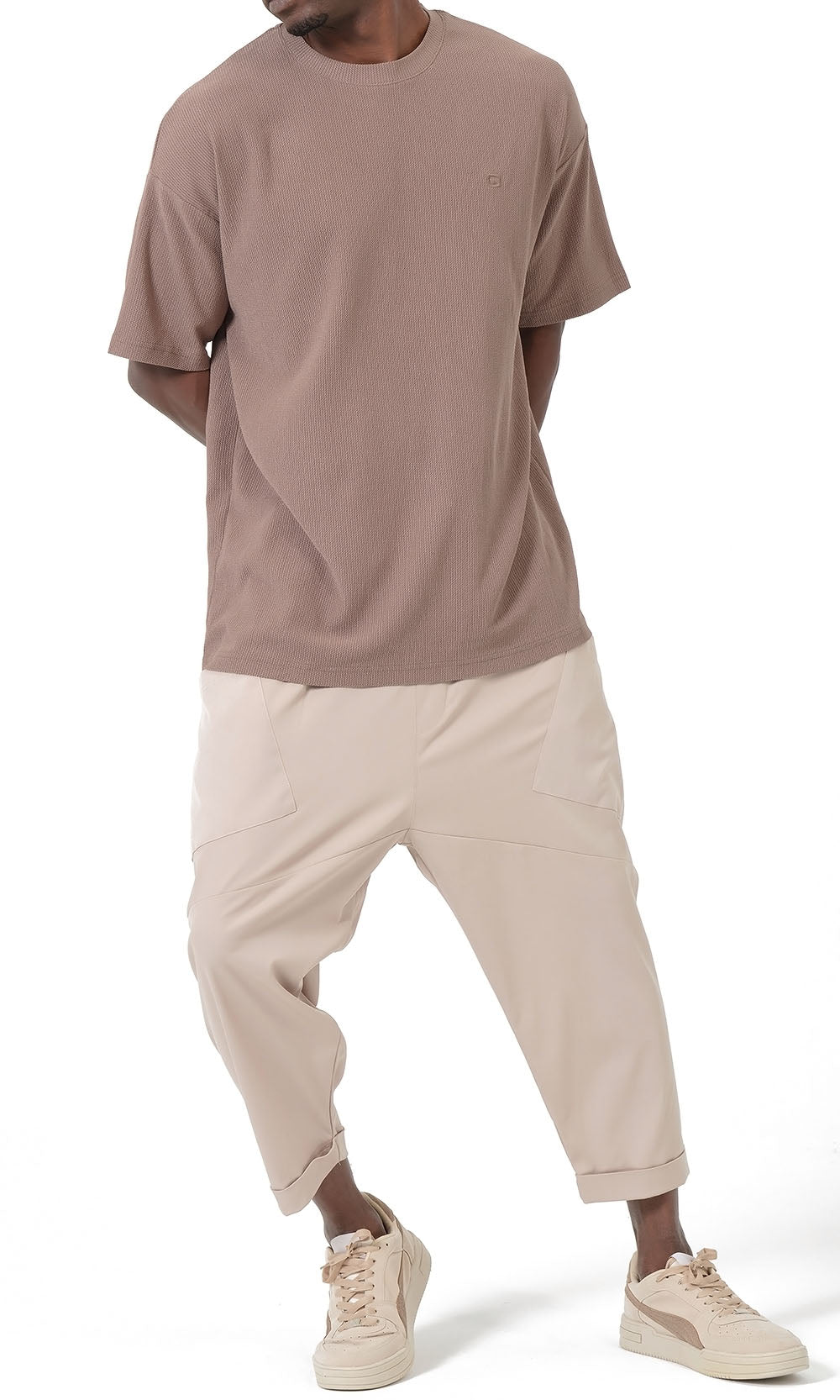 QTS1012 Design S26 Sarouel in Beige