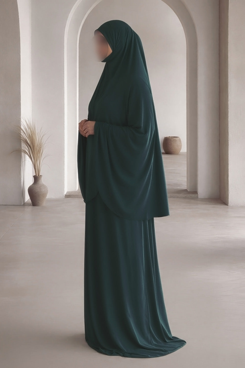 SB Salat Set Jersey ES006 in donkergroen