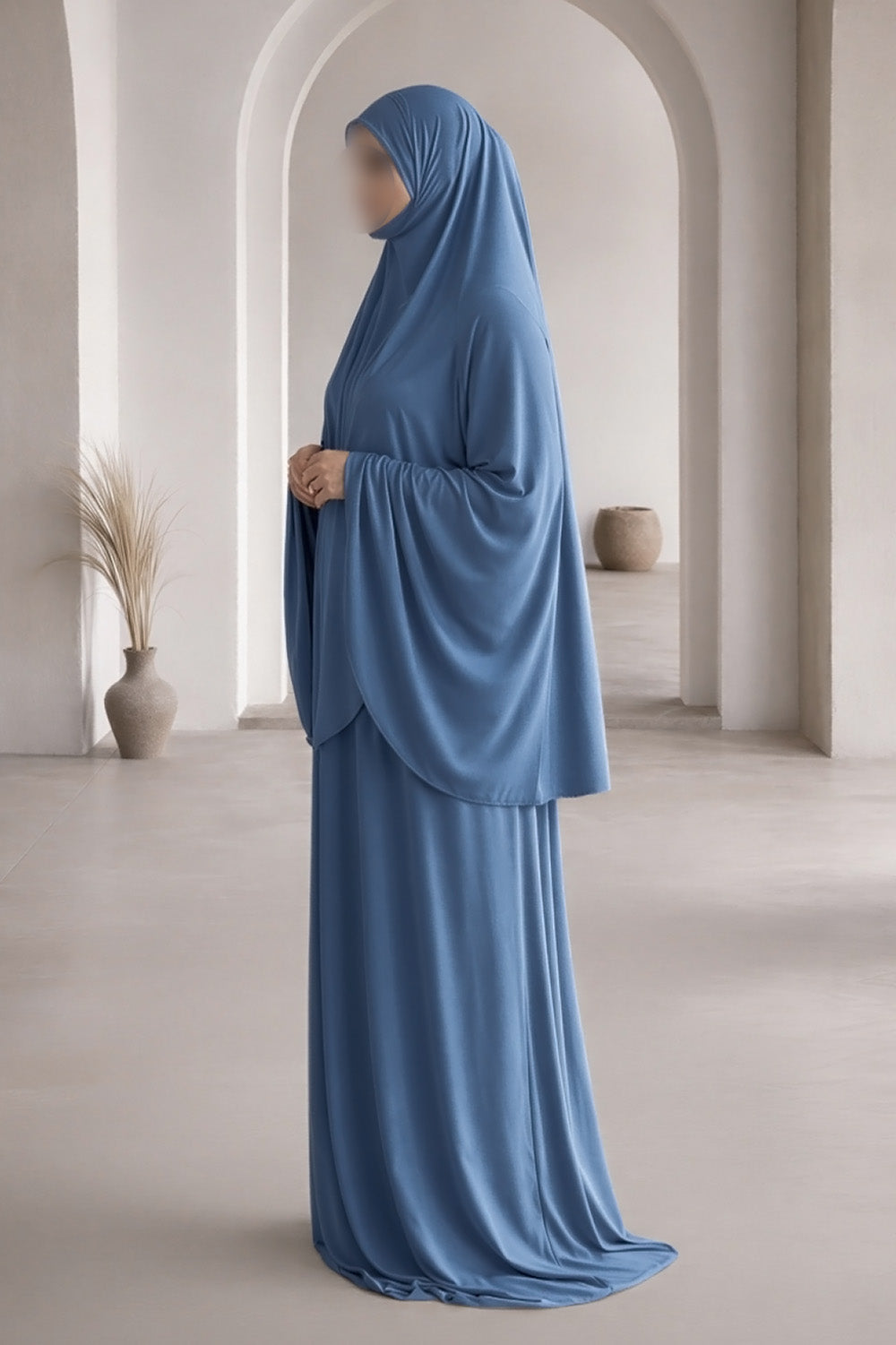 SB Premium Prayer Set Jersey  ES006 in Indigo Blue