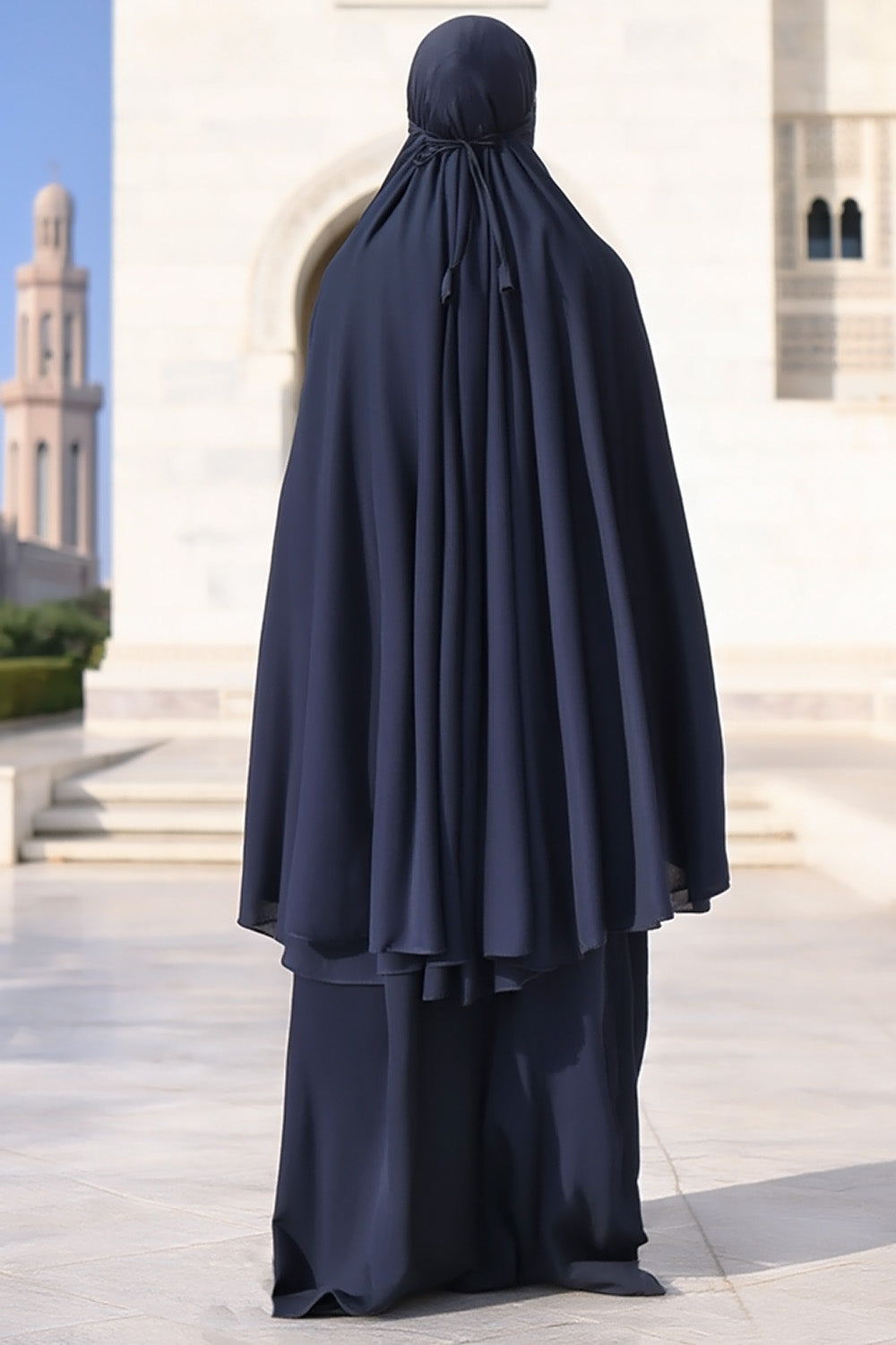 SB Jersey Prayer set with carrying bag ES007 in Dark Blue