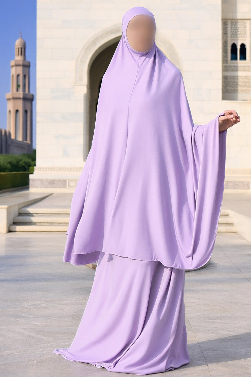 SB Salat Set Jersey ES007 in Lila